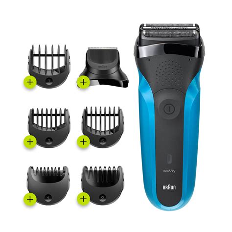 braun shaver with beard trimmer.